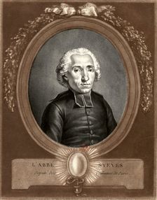 Portrait of Emmanuel Joseph Sieyès (1748-1836)