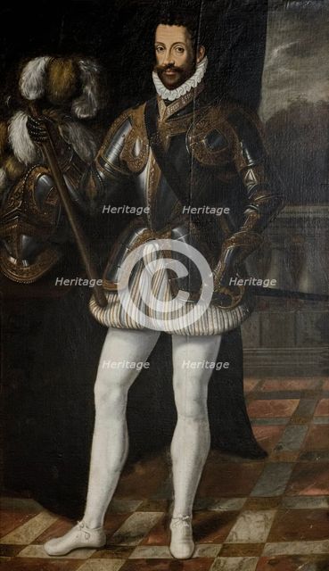 Portrait of Emmanuel Philibert (1528-1580), Duke of Savoy, 17th century. Creator: Anonymous.