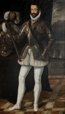 Portrait of Emmanuel Philibert (1528-1580), Duke of Savoy, 17th century. Creator: Anonymous