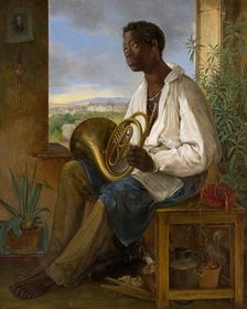 Portrait of Emmanuel Rio, 1836. Creator: Albert Schindler