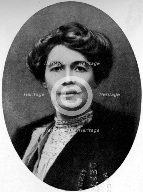 Portrait of Emmeline Lawrence , c1920s. Creator: Unknown.