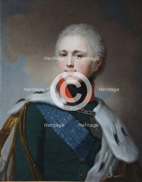 Portrait of Emperor Alexander I (1777-1825).