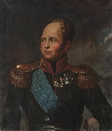 Portrait of Emperor Alexander I (1777-1825). Creator: Anonymous