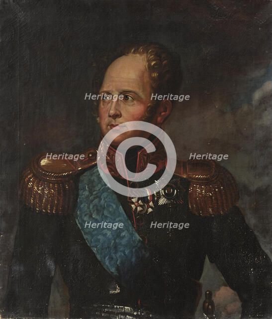 Portrait of Emperor Alexander I (1777-1825). Creator: Anonymous.