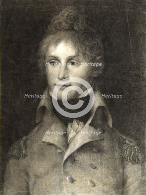 Portrait of Emperor Alexander I (1777-1825), Early 1800s. Artist: Anonymous  