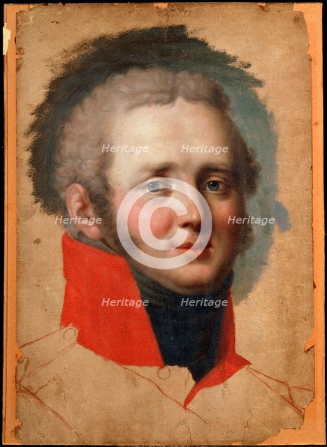 'Portrait of Emperor Alexander I', 1800s.   Artist: Jean Laurent Monnier