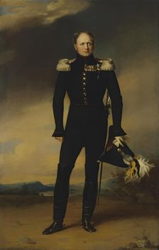 Portrait of Emperor Alexander I, c.1825-1829. Creator: George Dawe