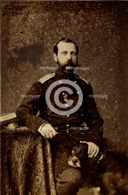 Portrait of Emperor Alexander II (1818-1881), 1873.
