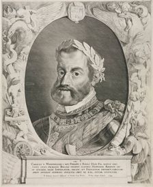 Portrait of Emperor Charles V, 1644. Creator: Pieter van Sompel (Flemish, c. 1600-aft.1644)