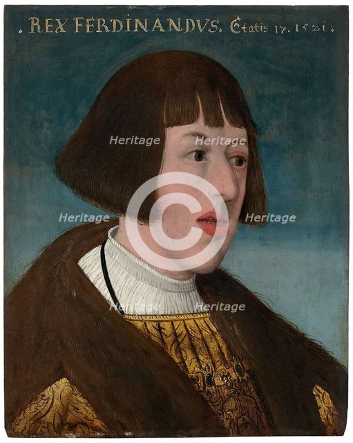 Portrait of Emperor Ferdinand I (1503-1564), 1521.