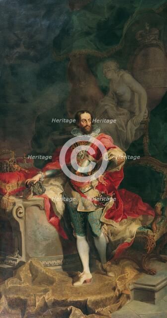 Portrait of Emperor Ferdinand I (1503-1564), ca 1760. Creator: Palko, Franz Anton (1717-1766).