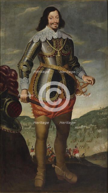 Portrait of Emperor Ferdinand III (1608-1657), First Half of 17th cen.. Creator: Luycx, Frans (1604-1668).