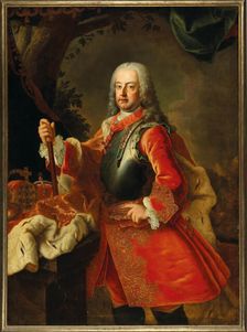 Portrait of Emperor Francis I of Austria (1708-1765). Creator: Mijtens (Meytens), Martin van, the Younger (1695-1770)