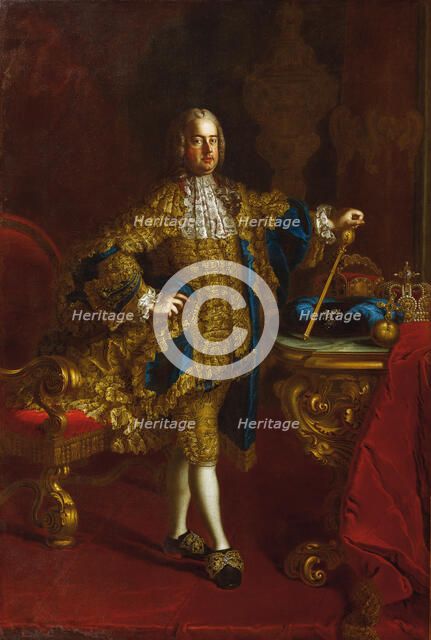 Portrait of Emperor Francis I of Austria (1708-1765), Between 1745 and 1765. Creator: Mijtens (Meytens), Martin van, the Younger (1695-1770).
