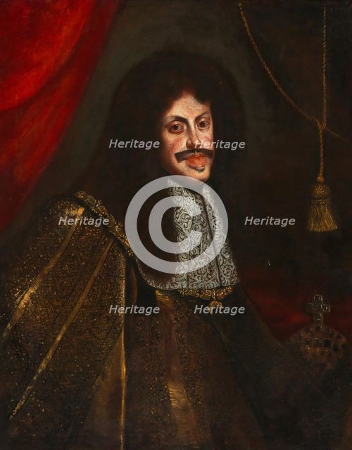 Portrait of Emperor Leopold I (1640-1705), Second Half of the 17th cen. Creator: Anonymous.