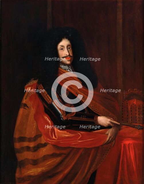 Portrait of Emperor Leopold I (1640-1705), um 1700. Creator: Anonymous.