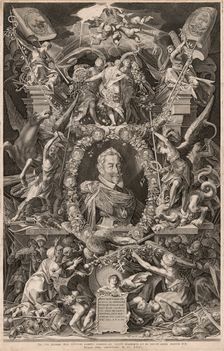 Portrait of Emperor Matthias, 1614. Creator: Aegidius Sadeler II