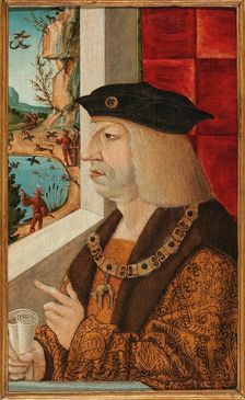 Portrait of Emperor Maximilian I (1459-1519), 16th century. Creator: Anonymous