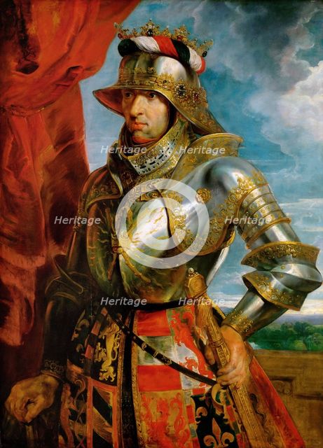 Portrait of Emperor Maximilian I (1459-1519).