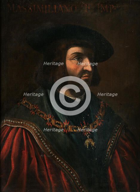 Portrait of Emperor Maximilian I (1459-1519). Creator: Anonymous.