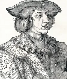 Portrait of Emperor Maximilian I 1511, (1906). Artist: Albrecht Durer