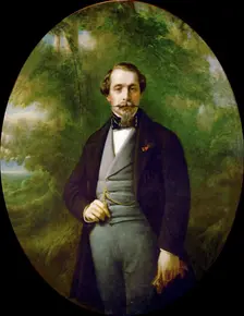 Portrait of Emperor Napoleon III of France (1808-1873), 1857