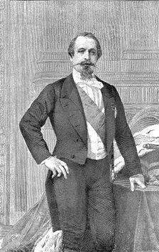 Portrait of Emperor Napoleon III of France (1808-1873). Artist: Anonymous
