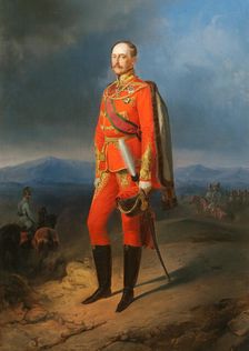 Portrait of Emperor Nicholas I (1796-1855) in Austrian Uniform, End 1840s