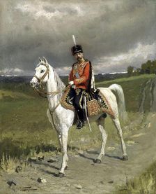 Portrait of Emperor Nicholas II (1868-1918), 1907. Creator: Makovsky, Alexander Vladimirovich (1869-1924)
