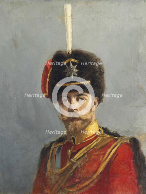 Portrait of Emperor Nicholas II (1868-1918), c. 1907.