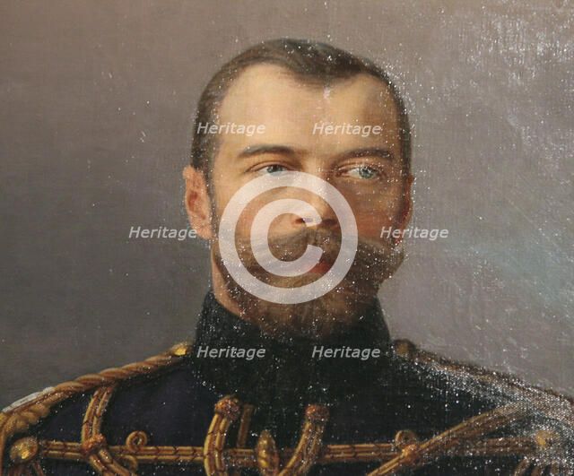 'Portrait of Emperor Nicholas II', 1915-1916. Artist: Unknown