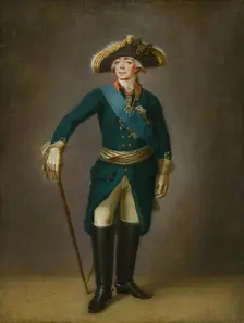Portrait of Emperor Paul I, 1750. Creator: Stepan Semenovic Scukin