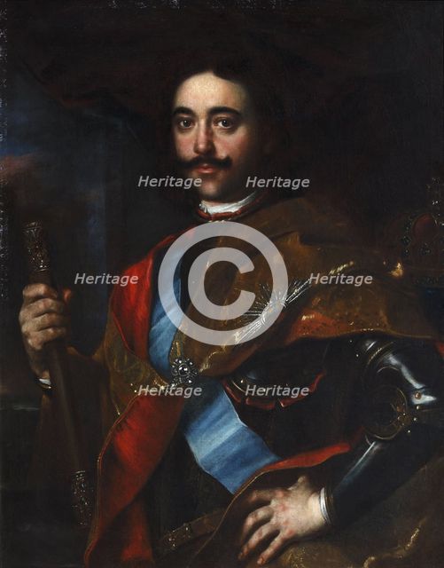 Portrait of Emperor Peter I the Great (1672-1725).