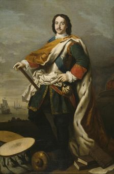 Portrait of Emperor Peter I the Great (1672-1725)