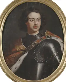 Portrait of Emperor Peter I the Great (1672-1725)