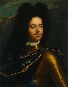 Portrait of Emperor Peter I the Great (1672-1725), Between 1703 and 1706