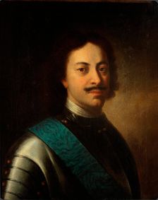 Portrait of Emperor Peter I the Great (1672-1725), First third of 18th cen.