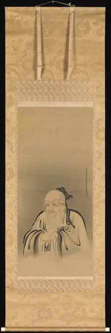 Portrait of Emperor Shennong, 1665. Creator: Kanô Tan'yû