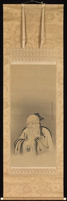 Portrait of Emperor Shennong, 1665. Creator: Kanô Tan'yû