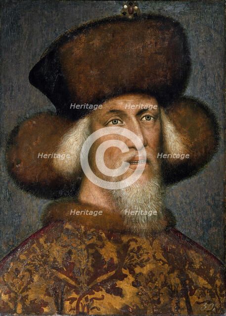 Portrait of Emperor Sigismund (1369-1437), 1433. Creator: Anonymous.