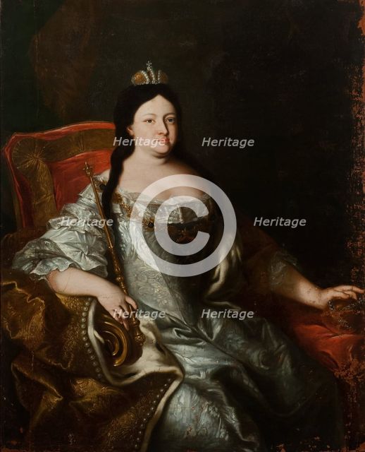 Portrait of Empress Anna Ioannovna (1693-1740), 1730s.