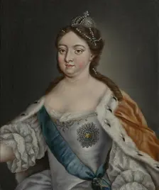 Portrait of Empress Anna Ioannovna, 1768. Creator: Unknown