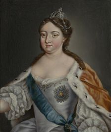 Portrait of Empress Anna Ioannovna, 1768. Creator: Unknown