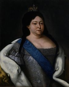 Portrait of Empress Anna Ioannovna, 18th century. Creator: Unknown