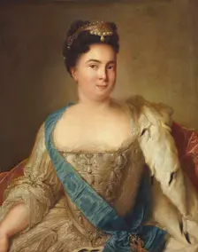Portrait of Empress Catherine I. (1684-1727)