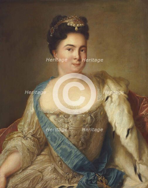 Portrait of Empress Catherine I. (1684-1727).