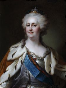Portrait of Empress Catherine II (1729-1796)