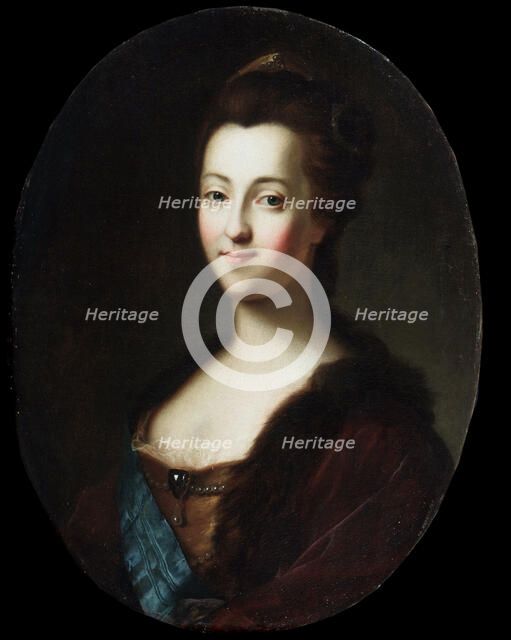 'Portrait of Empress Catherine II', 18th century. Artist: Vigilius Erichsen