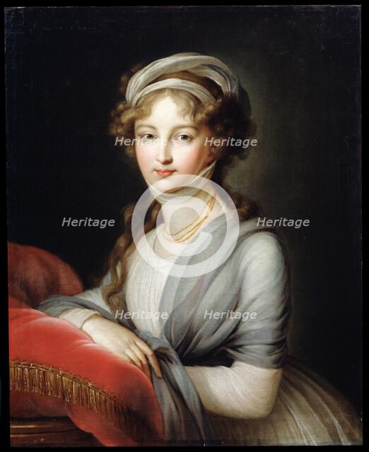 'Portrait of Empress Elizabeth Alexeievna', c1795. Artist: Elisabeth Louise Vigee-LeBrun