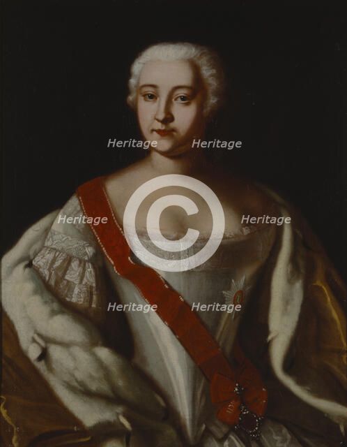 Portrait of Empress Elizabeth of Russia (1709-1762).